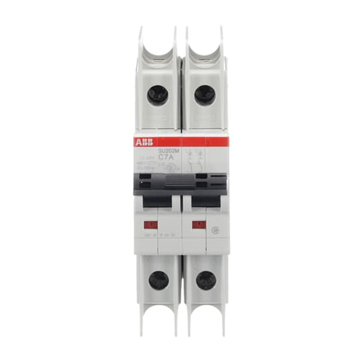 Product image for ABB SU202M-C7 MCB SU200M 2P C 7A 20