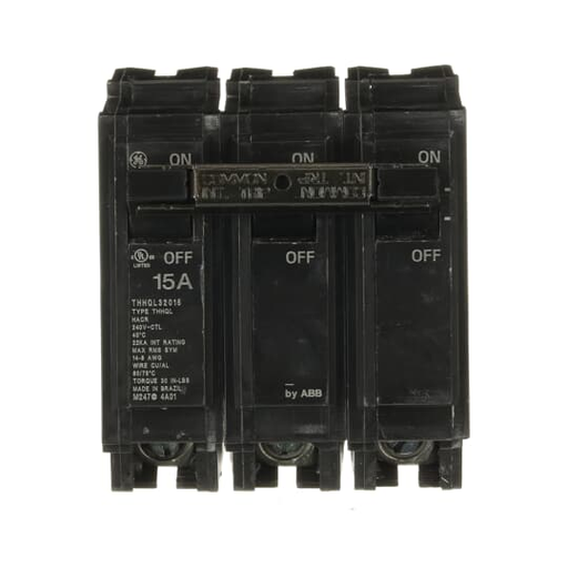 Product image for GE THHQL32015 CIRCUIT BREAKER 3P 15