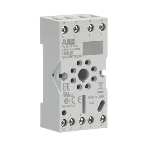 Product image for Thomas & Betts 1SVR405670R0000 Relay Socket