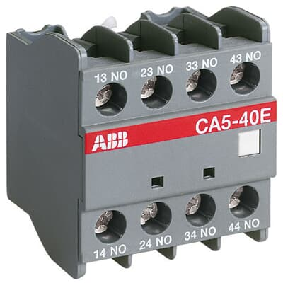Product image for ABB CA5-22E A AUX BLK 2NO-2NC
