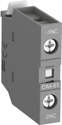 Product image for ABB CA4-01 1NC 4-Pole Control Relay Contact Block