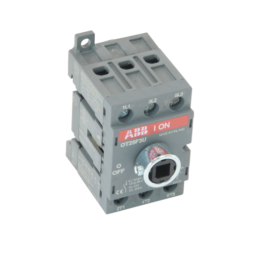 Product image for ABB OT25F3U/B50 SWITCH-DISCONNECTOR