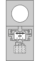 Product image for MIDWEST M282C1C 200A SURFACE MTRD 9