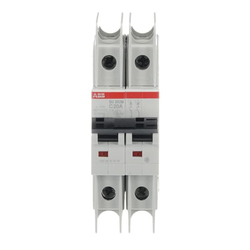 Product image for ABB SU202M-C20 UL489 MCB 2P C 20A 4