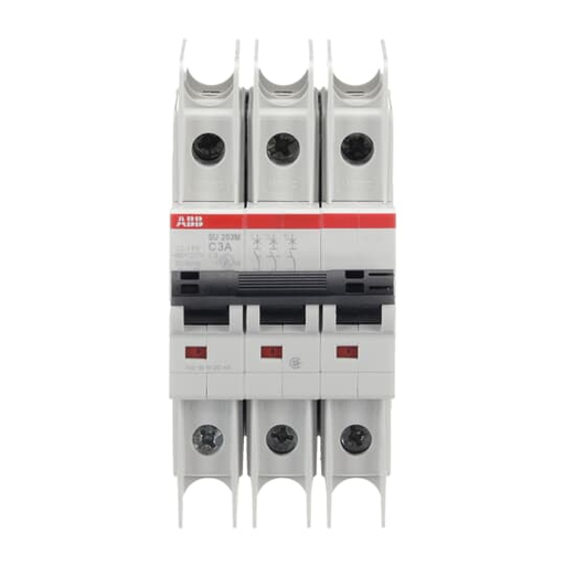 Product image for ABB SU203M-C3 UL489 MCB 3P C 3A 480