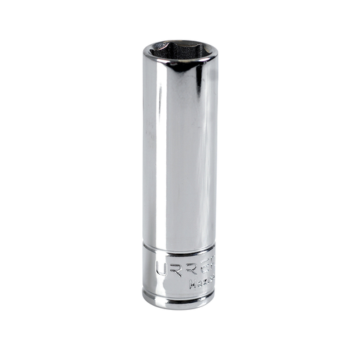 3/8 in drive, 3/4 in, 6 point SAE deep socket.