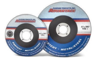 RANDOM PRODUCTS 4-1/2"x .040x7/8 TYPE 1 CUTTING WHEEL