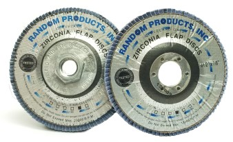 RANDOM PRODUCTS 7"x5/8-11 ZIRCONIA FLAP DISC (40 GRIT)