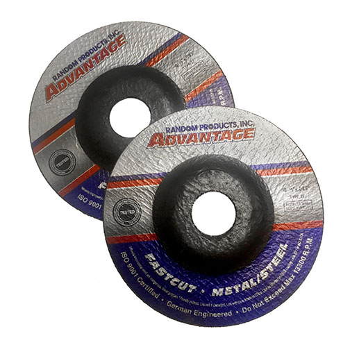 RANDOM PRODUCTS 4-1/2"x.045x7/8 TYPE 27 GRINDING WHEEL