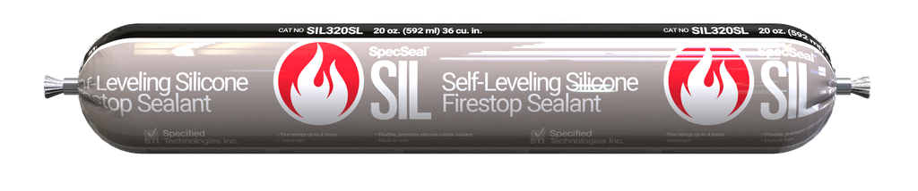 STI SIL320SL SELF LEVELING SILICONE FIRESTOP SEALANT 20 OZ SAUSAGE Product image for STI SIL320SL SELF LEVELING SILICONE FIRESTOP SEALANT 20 OZ SAUSAGE