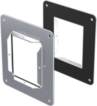 Product image for STI EZP144W 1PR SGL WALL PLATE PACK