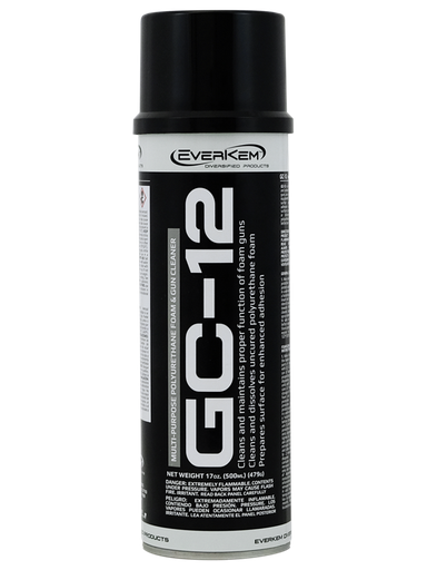 Foam Gun Cleaner - 12 oz can - Tan