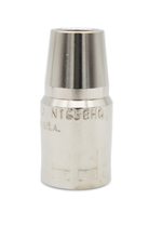 QUIK TIP THREAD-ON NOZZLE, H.D 5/8" BORE, PLATED COPPER