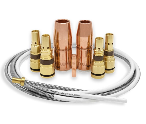 ACCULOCK NOZZLE, 1/2" BORE 1/8" RECESS, COPPER