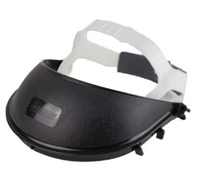 Model WM170SB face shield ratchet headgear with spark deflector crown
