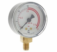 Regulator Pressure Gauge 50 mm 30RZ PSI / 2 BAR
