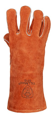 14 INCH RUSSET SPLIT COWHIDE GLOVE LH