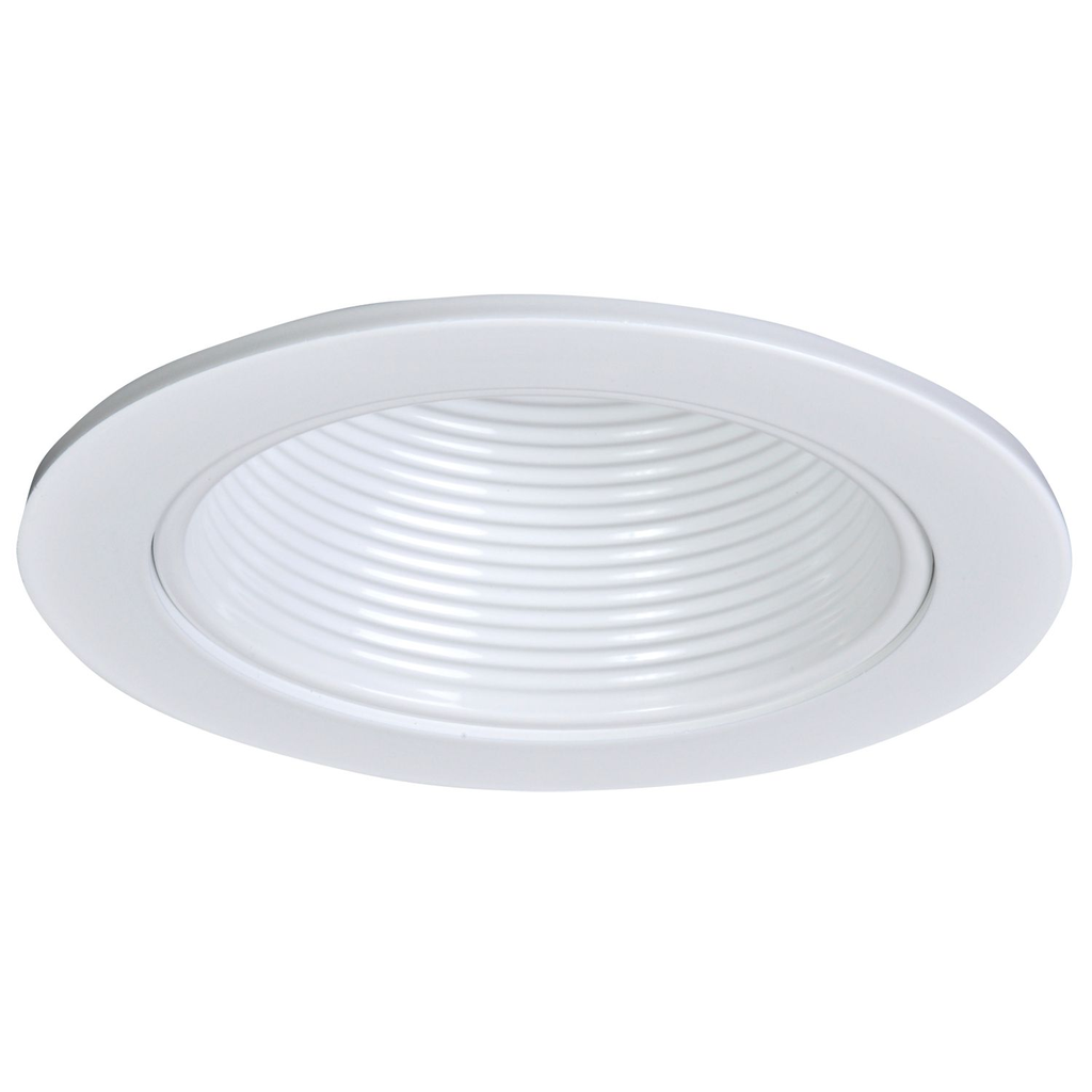 Product image for Halo 4010WB 4" White Metal Baffle, White Ring