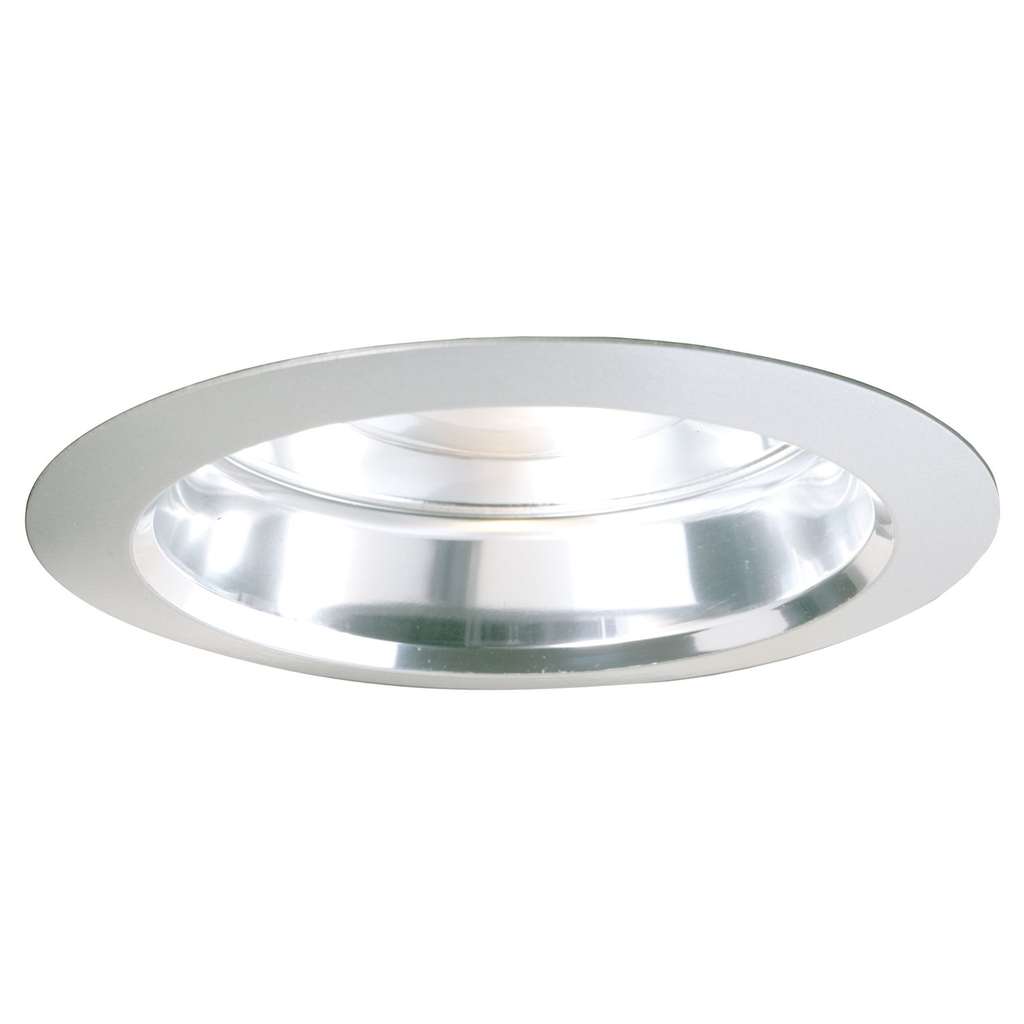 Product image for Halo 30CAT 6" Trim Air-Tite Super Trim - Reflector White Trim with Clear Specular Reflector