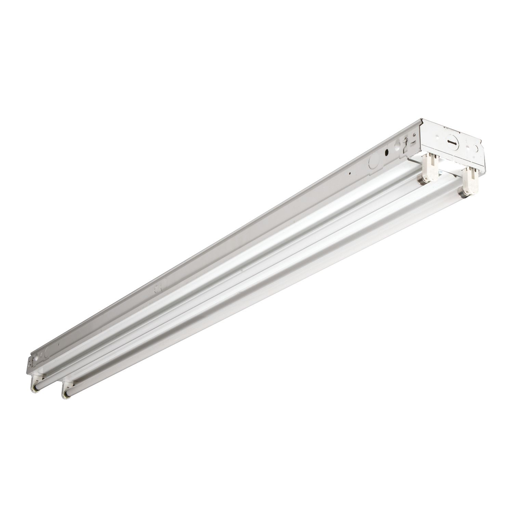 Product image for Metalux 8TSSF-132-UNV-EB81-U 2 Lamp, Tandem 8' Standard Strip, CEE Listed Electronic Ballast, T8, Flip-up Sockets