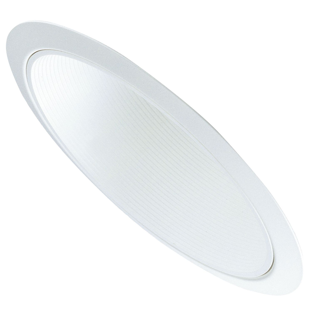 Mayer-DDS-6" Trim Baffle Trim for Slope Ceiling White Trim with White Baffle-1