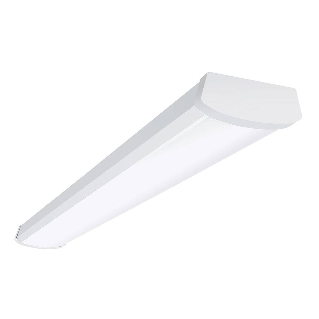 Product image for Metalux 4NWS3C3-UNV LED Wraparound with Selectable Lumens and CCT, 4 ft, Selectable CCT 3500K-5000K