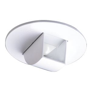 Product image for Halo 1497P 4" Trim Adjustable Mirror White Trim with White Scoop, MR16