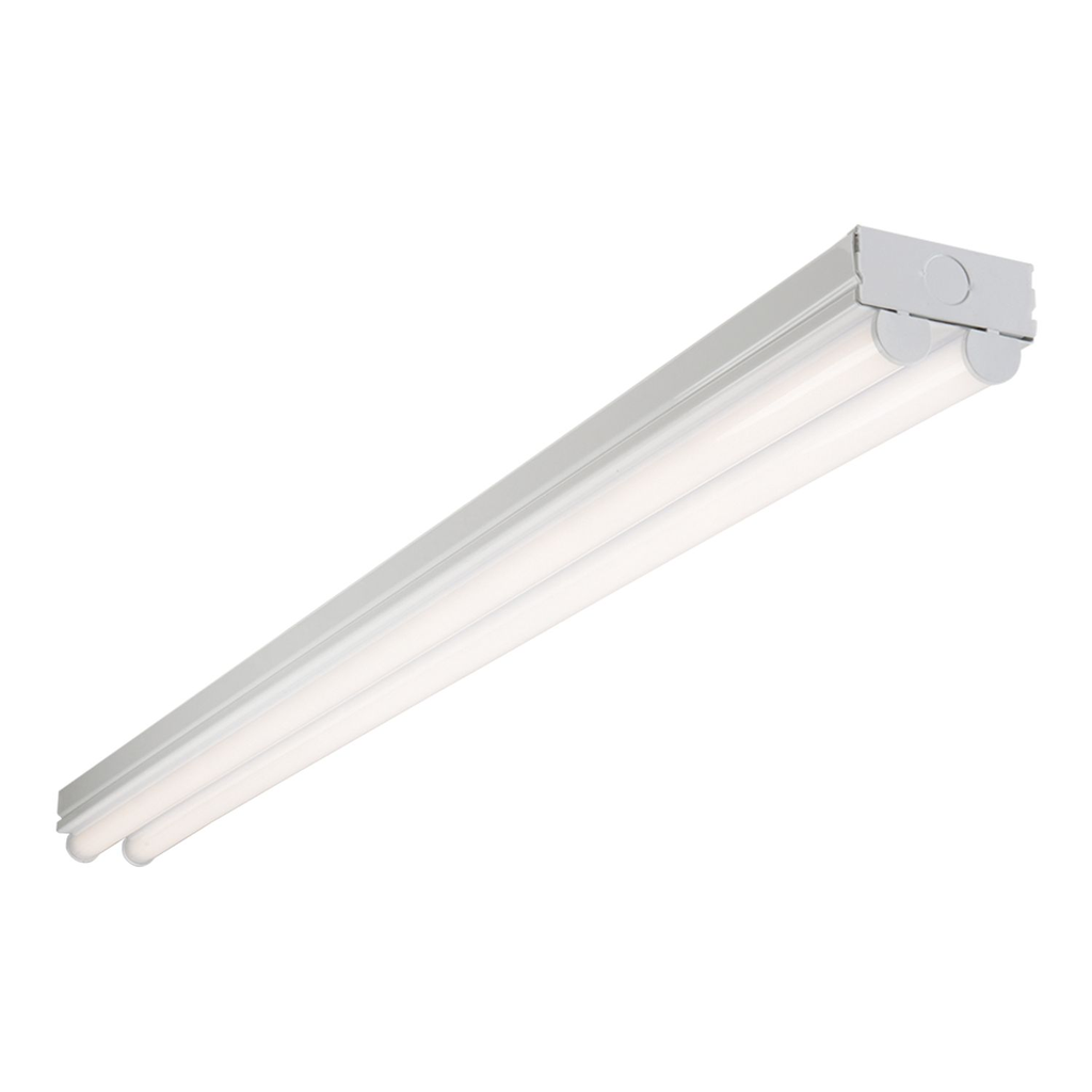 Product image for Metalux 4ST2L4040R 4' Linear LED Striplight, Dual Lens, 4200 Lumen, 4000K, UNV NO-DIM