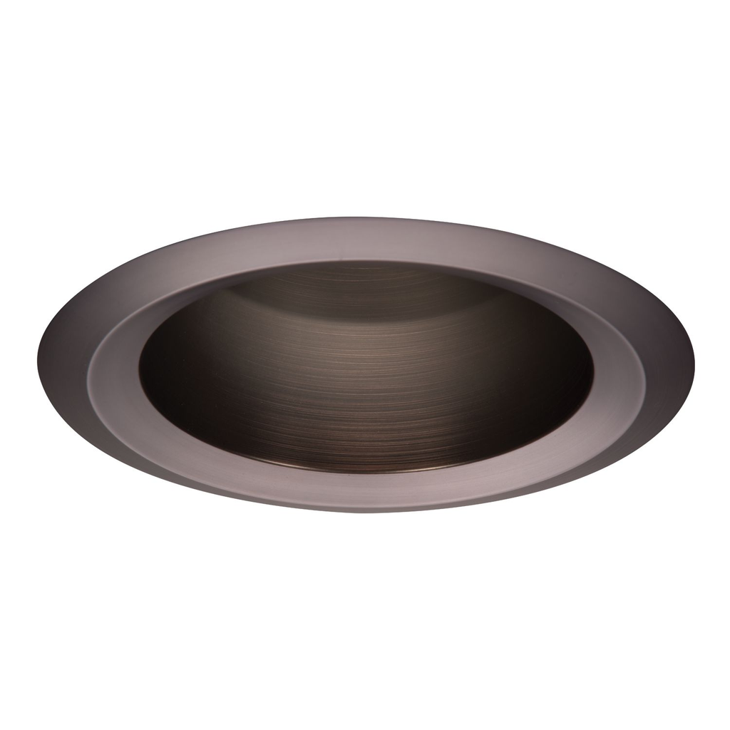Product image for Halo 6146TBZ 6" Tuscan Bronze Refl. Open Wet Location Showerlight, Self-Flange Ring
