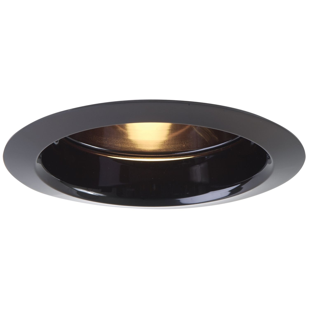 Product image for Halo 30SBAT 6" Trim Air-Tite Super Trim - Reflector Black Specular Reflector and Trim