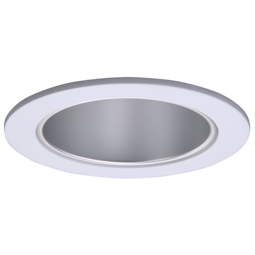 Product image for Halo 999H 4" Trim Reflector Cone White Trim with Haze Reflector
