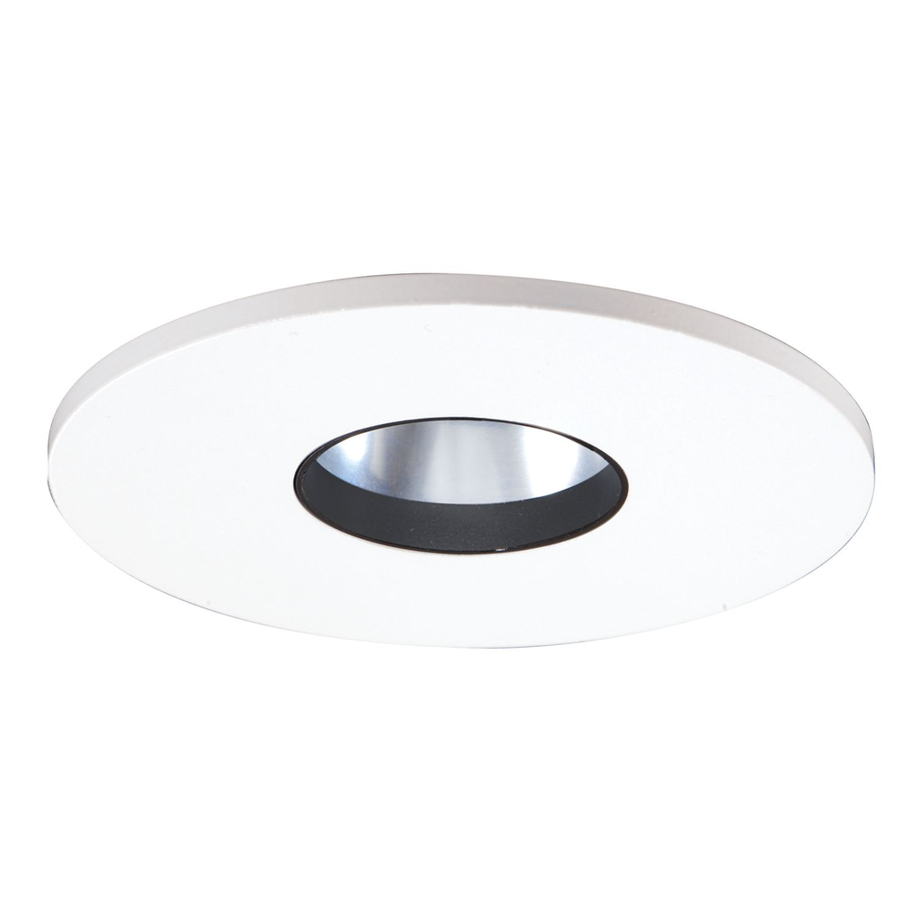 Product image for Halo 3002WHC 3" Trim Adjustable 15 Degree Pinhole White Trim with Clear Reflector