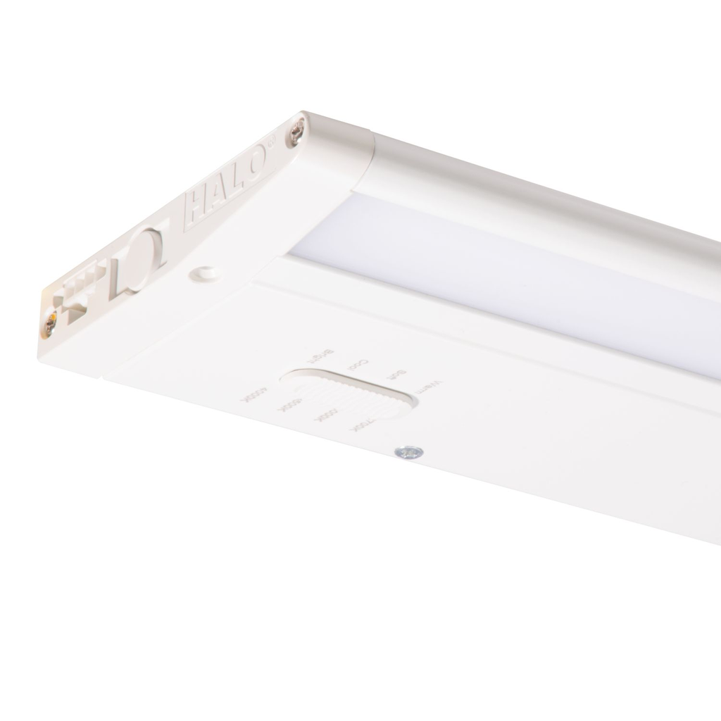 Product image for Halo HU30BSC18P HU30 18" LED Undercabinet Fixture, Selectable CCT (Basic USB), White