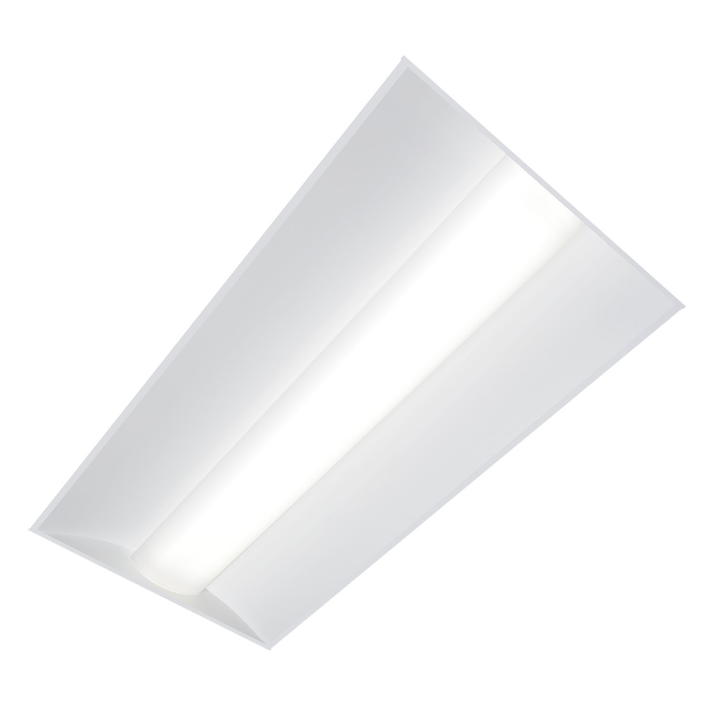 Mayer-DDS-LED, 2'x4' Cruze ST, Ribbed Frosted Acrylic Lens, 4500 Lumens, 80 CRI, 4000K, UNV 0-10V Dimming Driver-1