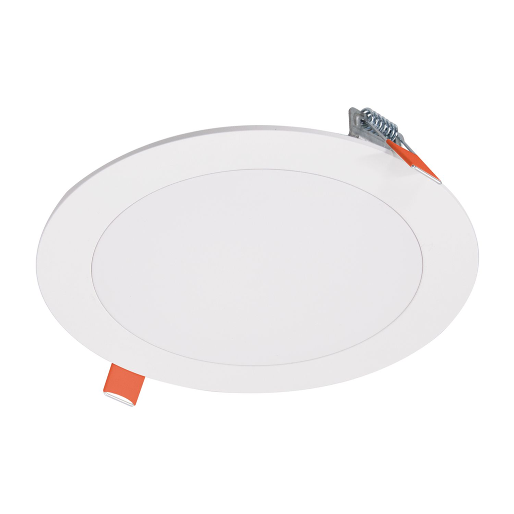 Product image for Halo HLB6099FSE010MWR 6" LED Recessed Downlight w/ Remote Driver & Junction Box, 900 Lumens, 2700K-5000K Selectable CCT, 120-277V, 0-10V Dimming, Matte White