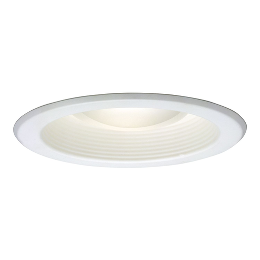 5001P - 5" Trim Metal Splay Baffle White Trim with White Baffle