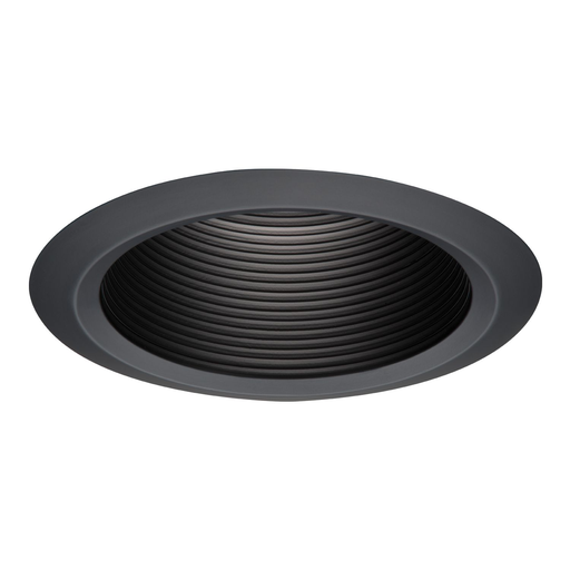 Product image for Halo 5125BKBB 5" Full Cone Black Baffle, Black Self-Flange Ring