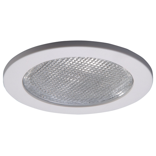 Product image for Halo 951PS 4" Trim Lensed Showerlight 120V White Trim with Glass Lens