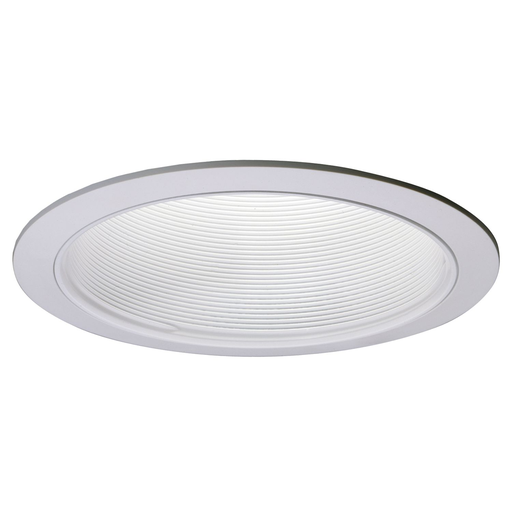 Product image for Halo 410W 6" Trim R40, PAR38 Baffle White Trim with White Baffle