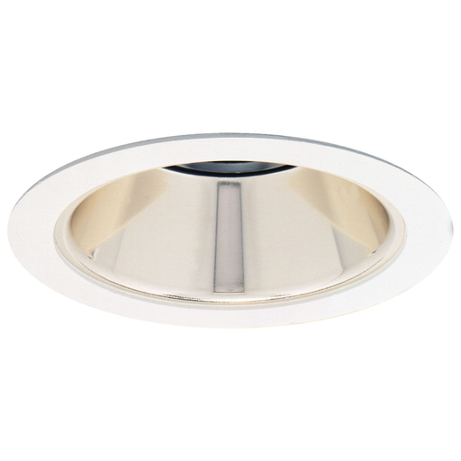 Product image for Halo 1421CG 4" Trim Reflector White Trim, Champagne Gold Reflector, MR16