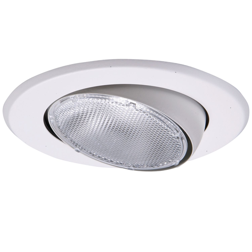 Product image for Halo 5070P 5" Trim PAR30 Eyeball White Trim with White Eyeball