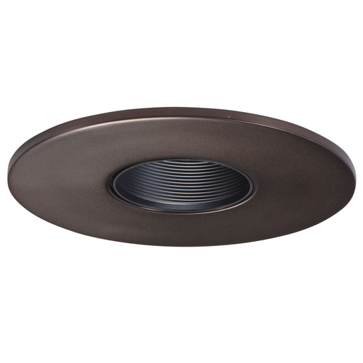 Product image for Halo 3001TBZBB 3" Trim Adjustable 15 Degree Pinhole Tuscan Bronze Trim with Black Baffle