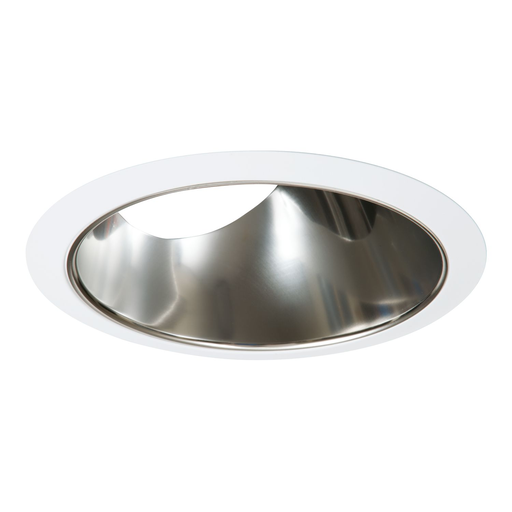Product image for Halo 455SC 6" Trim Reflector Trim for Slope Ceiling White Trim with Clear Specular Reflector