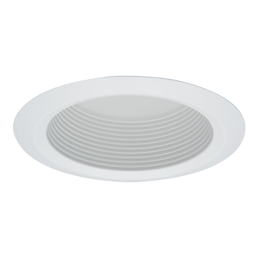 Product image for Halo 5126WB 5" Shallow Full Cone White Baffle, White Self-Flange Ring