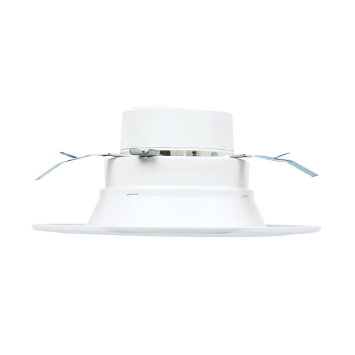 Product image for Halo RL56LS9FSD2W1EWH 5/6-inch recessed LED retrofit module, 900/1200 selectable lumens, 90 CRI, selectable CCT with D2W option, 120V 60Hz, LE & TE phase cut 5% dimming, matte white flange