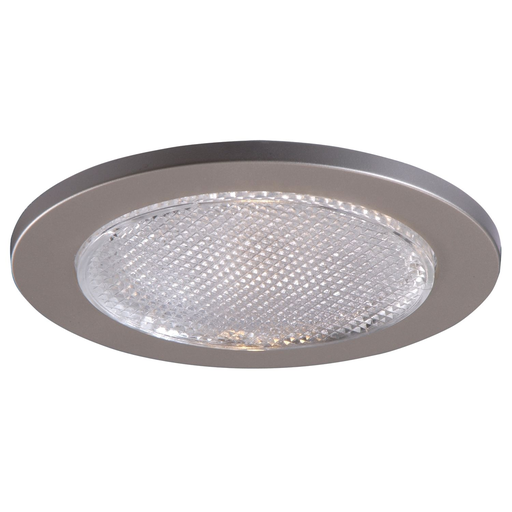 Product image for Halo 951SNS 4" Trim Lensed Showerlight 120V Satin Nickel Trim with Glass Lens