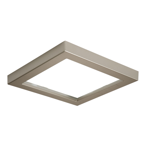 Product image for Halo SMD4STRMSN 4" Square Trim - Satin Nickel