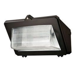 Lumark WPS25 Wal-Pak 250W HPS Multi-Tap Borosilicate Glass Wall Mount, w/Lamp Bronze, Hinged Removable Door