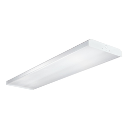 Metalux WN-217A-UNV-EB81-U 2 Lamp, 2' Wraparound, CEE Listed Electronic Ballast, T8