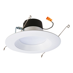 Halo LT560WH6930R 5" & 6" Hi-Lumen All Purpose LED Retrofit Trim, 3000K, Matte White